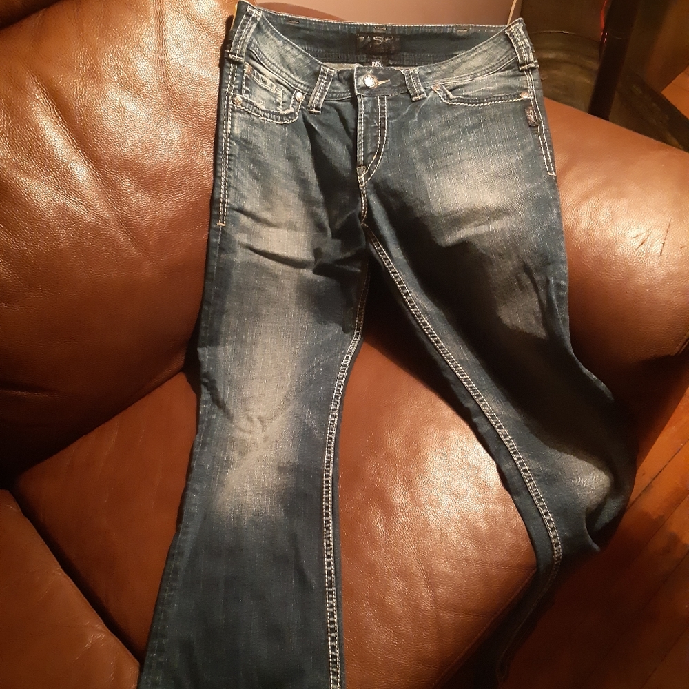 Silver jeans